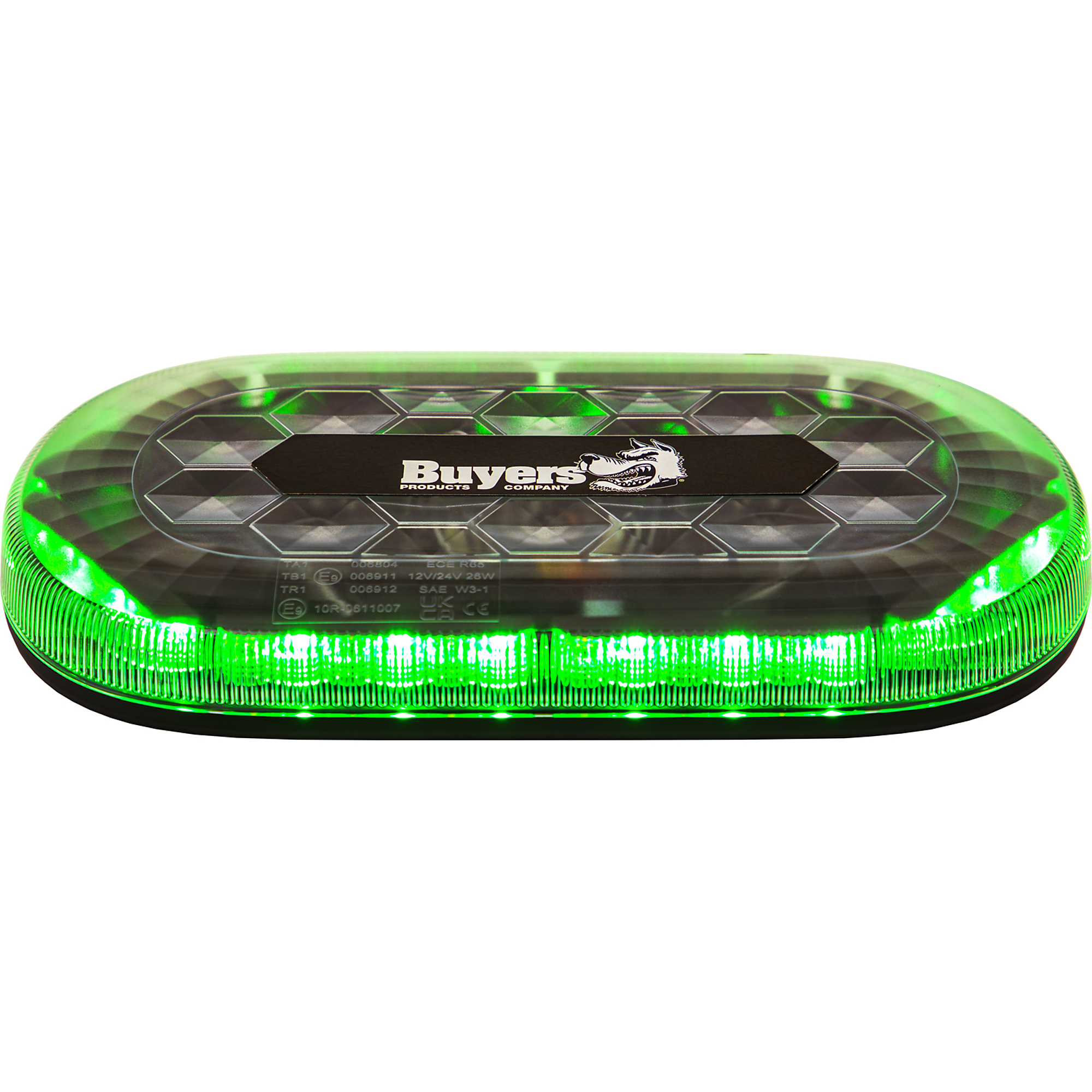 Buyers Products, 13in. Warning Multi-Mount Strobe Work Light Bar Amber/Green, Light Type LED, Lens Color Multi, Included (qty.) 1 Model# 8891179